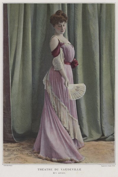 Mademoiselle Avril, actrice française - Reutlinger Studio